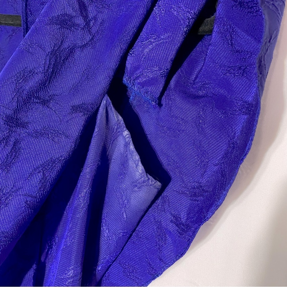 Vintage Sophisticate Purple Cocktail Dress Prom dress Mini Dress 5/6 - Picture 6 of 16